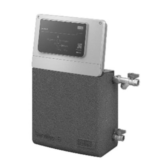 REFLEX SERVITEC S CH 230V 1/2G
VAKUUM SPRÜHROHRENTGASUNG
CONTROL SMART STEUERUNG
MAX. 6M3 8BAR 230V 0.2KW
MASSE T 211 B 340 H 572 MM