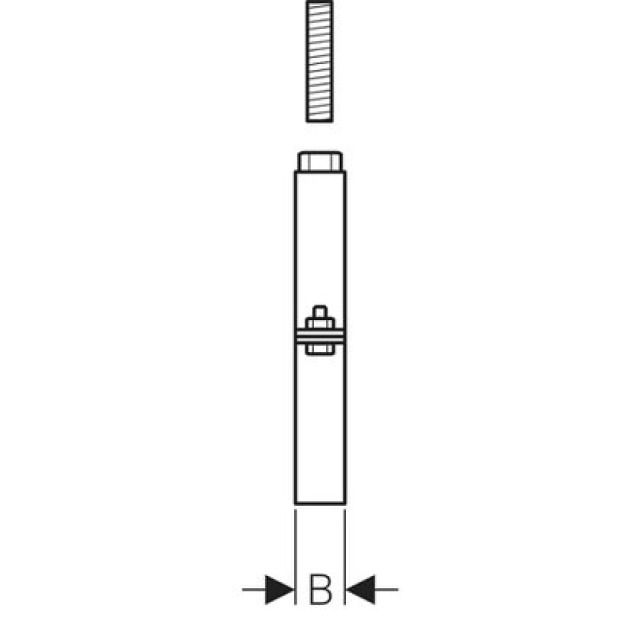 GEBERIT-PLUVIAFIX GLEITSCHELLE
372.862                 315 MM