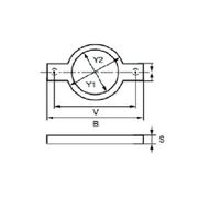 Fonte d'écoulement, Bague d'appui