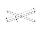 Croisillon de renfort Geberit GIS-Pro