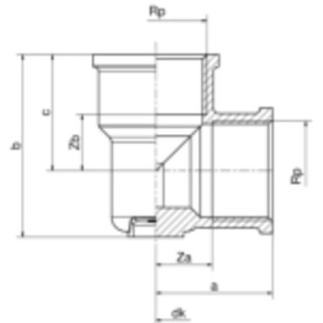 ROTGUSS FLANSCHWINKEL
8471                      1/2"