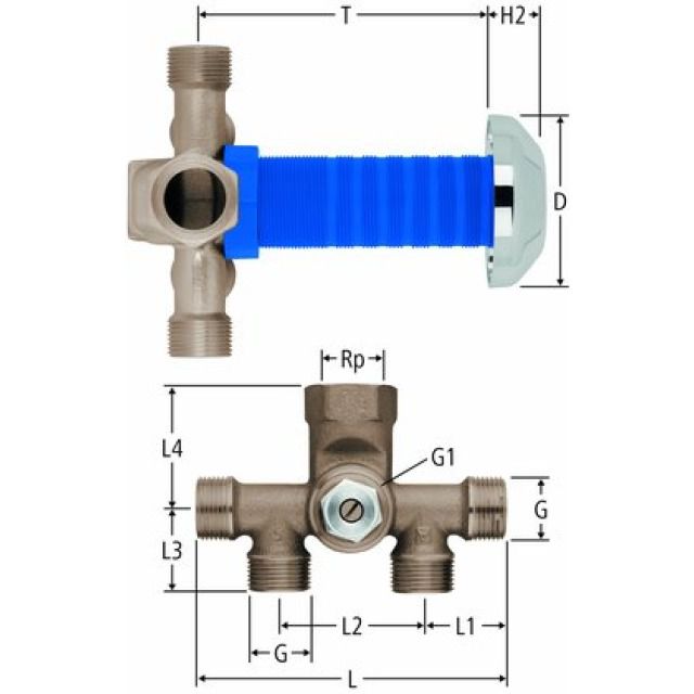OPTIFLEX-UP-VERTEILVENTIL
86137.21                  3/4"