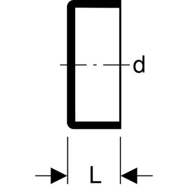 SILENT CAPE DE FERMETURE
312.005                 135 MM