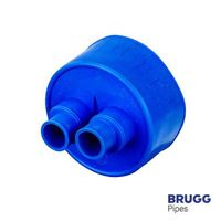 BRUGG embout EPDM DUO pour locaux secs et humides