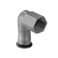 Geberit Mapress Equerre intermédiaire 90° acier inoxydable avec filetage intérieur