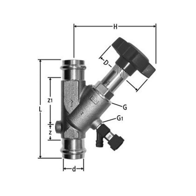 ROBINET OBLIQUE OPTIPRESS
15 MM   82202