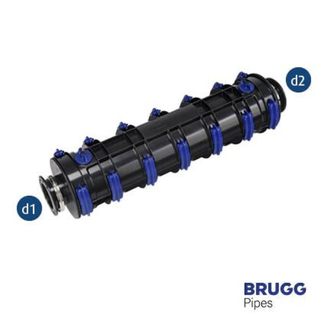 BRUGG Pipes Isolierschale
Set inkl. PUR Schaum
I-Schale 125-105