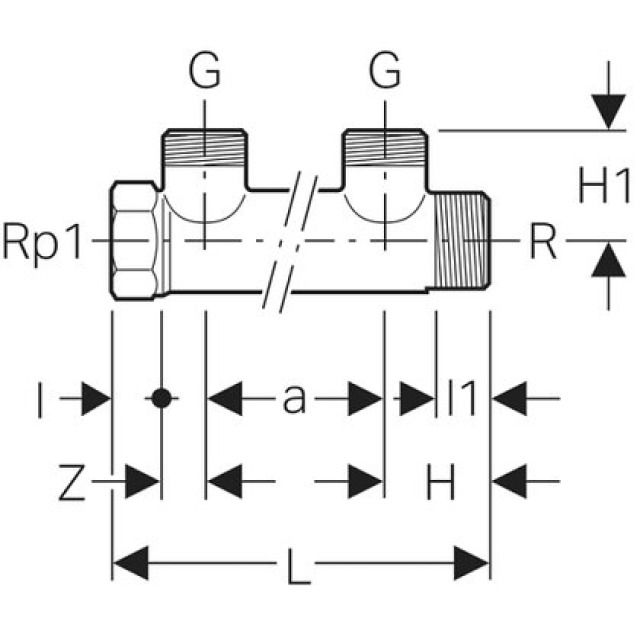 DISTRIBUTEUR DOUBLE 3/4
N° 602.422.00.1