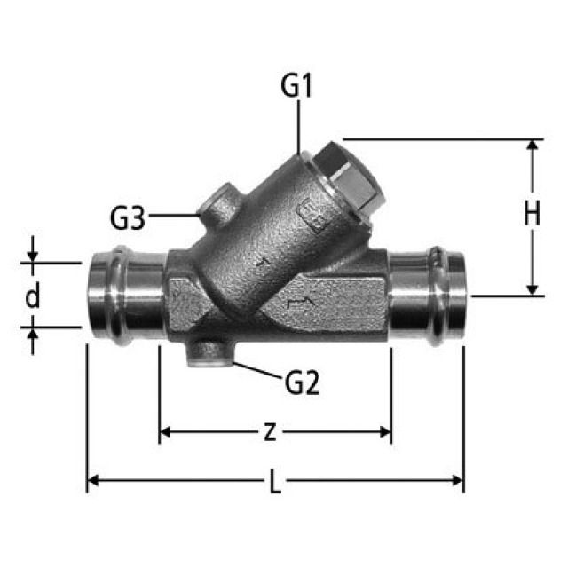 SOUPAPE DE RETENUE OPTIPRESS
42 MM 81163