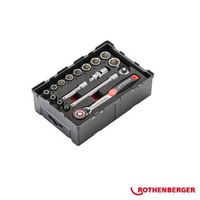 Jeu de 17 clés à douille hexagonales 1/4", ROBOX