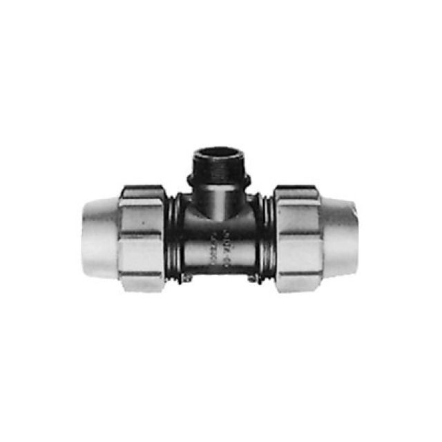 PLASSON-T-STUECK 90° AG
7840      40 / 1 1/4" /  40 MM