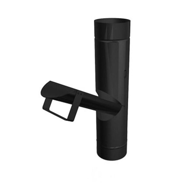 PREFA COLLECTEUR D'EAU
AVEC CLAPET 80MM GRIS DE ZINC