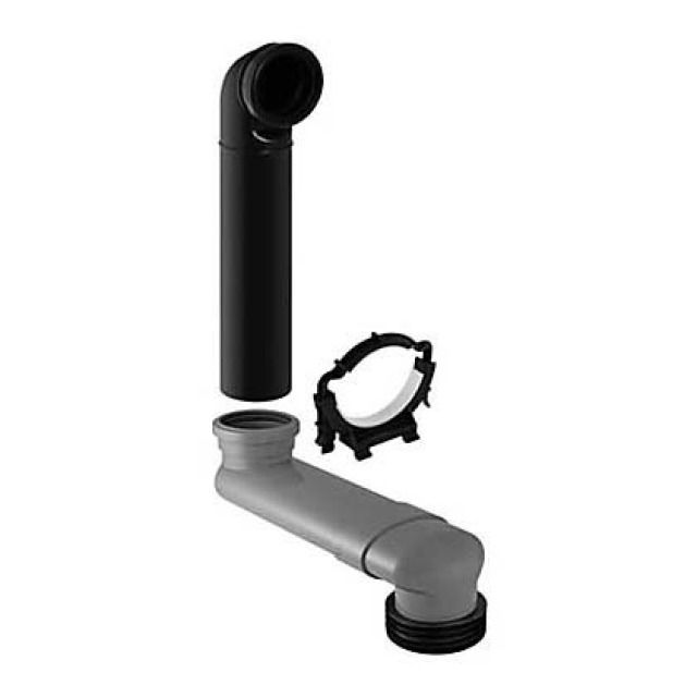 WC-VERSPRUNGBOGEN PVC MONOLITH
Ø 90 X 110 FÜR BODENEINLAUF