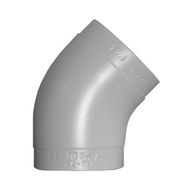 COUDE PVC 45°
33-40 MM