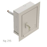 Mini-coffre-fort KEMPER en saillie, fig. 215