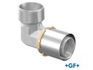 GF Uponor S-Press Coude 90° avec filetage mâle