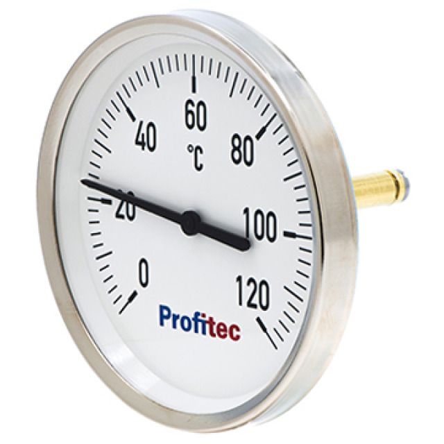 Profitec Bimetallthermometer
D 100mm, L 400mm, 0-120°C