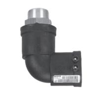 Frialen Coude de transition 90° PE-HD / INOX avec filetage extérieur