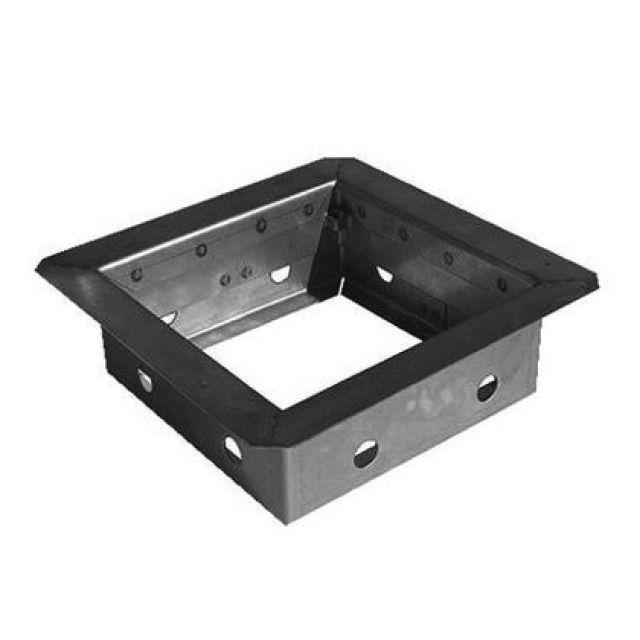 AUFSETZRAHMEN VERSTELLB. CR-NI
150 X 150 / 80- 100 MM