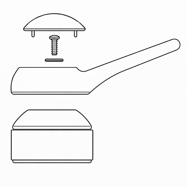 Levier de commande
pour mélangeur de bain- et
lavabo MILOR
Coloris: chromé