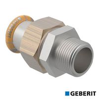 Raccord de transition Geberit Mapress Therm avec filetage extérieur