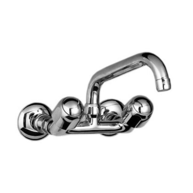 Batterie murale SILOR
E 153 mm, S 225 mm
goulot orientable dessus
raccords 1/2" x 1/2"
groupe acoustique II
Coloris: chromeline