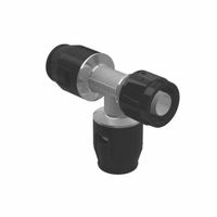 Geberit PushFit Té intermédiaire avec MasterFix, embranchement