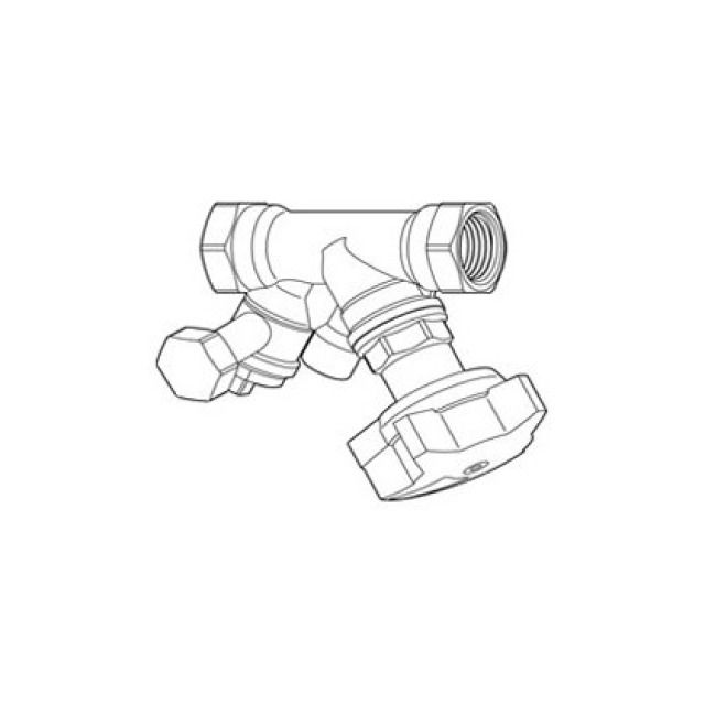 IMI TA Einregulierventil
STAD 3/4" IG
mit 3/4" Entleeradapter