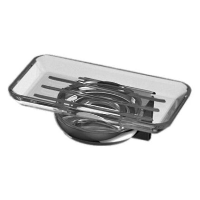 Porte-savon CHIC 14
jatte en verre clair
Coloris: chromé