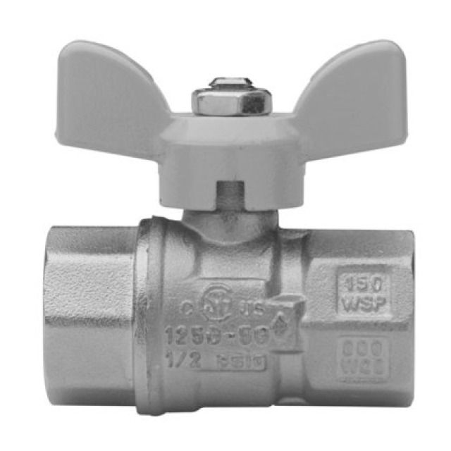 GASKUGELHAHN  ALUMINIUMGRIFF
IG-IG 1/2"