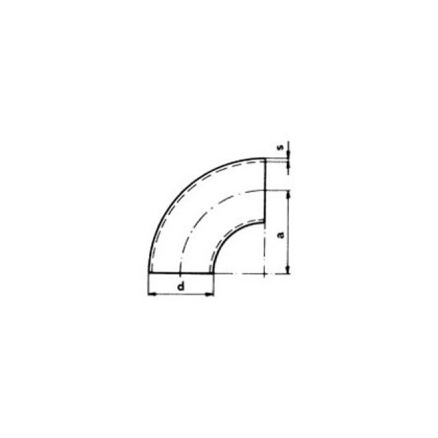 COUDES A SOUDER 3D  90 DEG.
26.9 MM