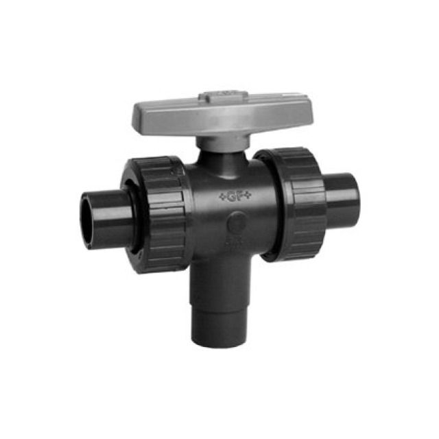 GF PVC-U 3-WEG-KUGELH. EPDM
161 543 443              25 MM