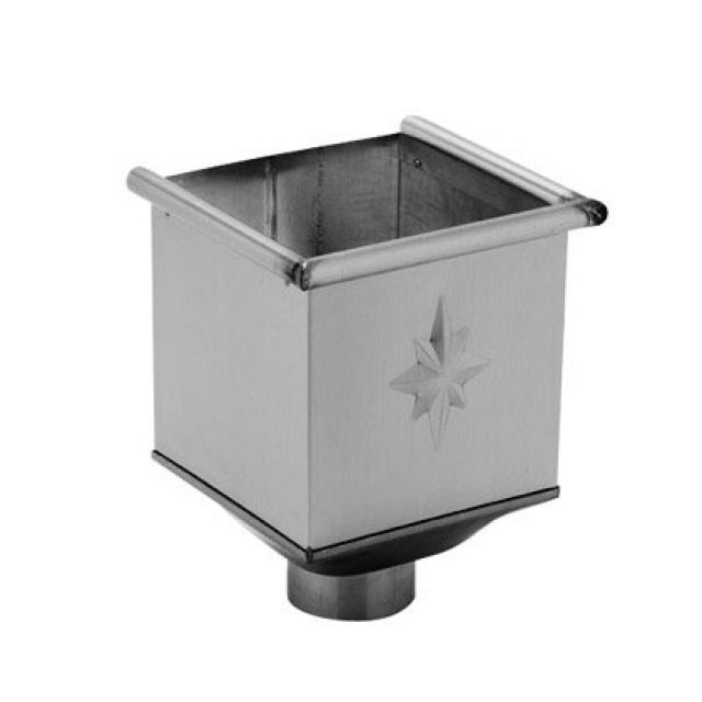 RINNENKASTEN PICCOLO     CR-NI
3-WULST  OHNE STERN      60 MM