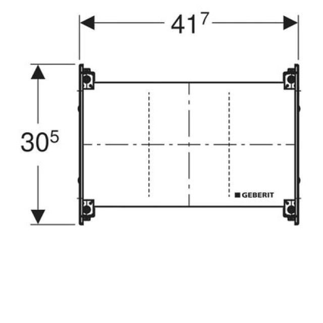 GIS-ARMATUREN-PLATTE UNIVERSAL
461.173