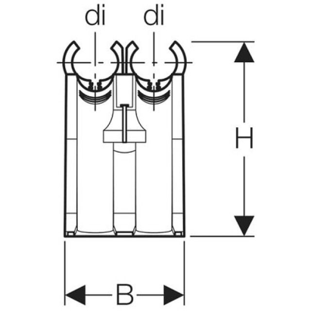 PFIT ROHRBOGENSTUETZE N.UNTEN
651.431