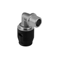 Geberit PushFit Coude intermédiaire 90° avec filetage extérieur