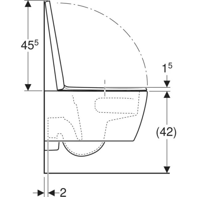 Set complet pour système de WC
504.079 iCon avec plaque de déclen-
chement: TurboFlush WC suspendu
forme fermée, avec siège de WC
set de raccordement, set antibruit
plaque de déclenchement - Sigma20 angulaire, blanc