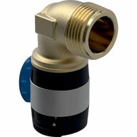 Coude raccord 90° Geberit FlowFit avec filetage extérieur