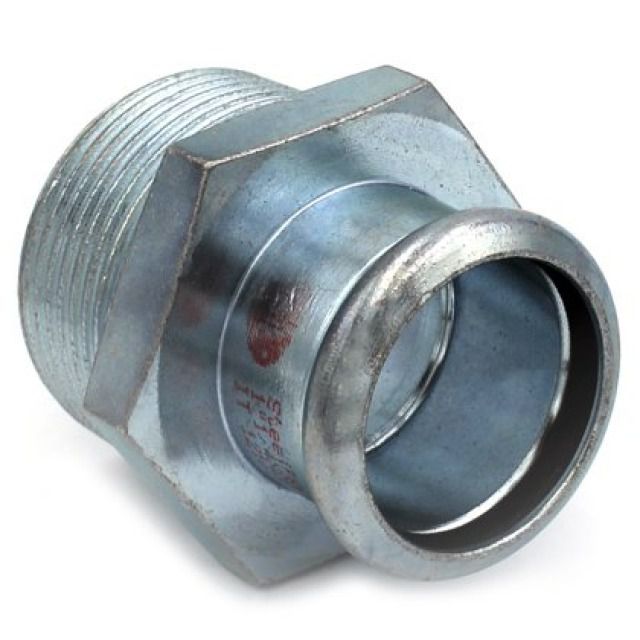 RACCORD ACIER-ZINGUE MALE 15 - 3/4
STEELPRESS ART. 387.304.015