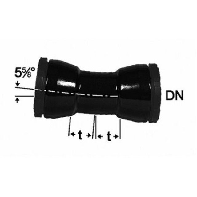 COUDES A VIS 5 DEG. 2326A
100 MM PUR