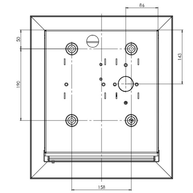 Armoire TRESOR KEMPER UP
fig. 215 Robinetterie extérieure
inkl. fig. 5790501500