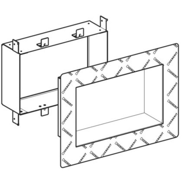DUOFIX-ELEMENT 111.594
pour niche de douche à
carreler
