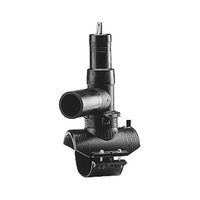 +GF+ ELGEF Plus, Colliers de prise en charge électrosoudables Avec vanne, perforateur et départ orientable sur 360°