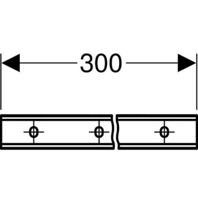 DUOFIX SET DE RAILS P.SYSTEME
111.878  L= 2 X 3 MT