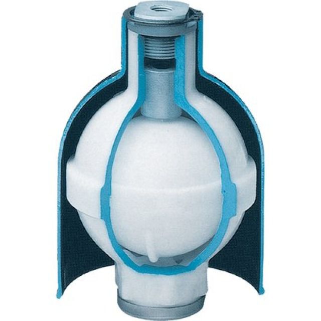 PURGEUR-AERATEUR HAWLE DIAM. 1"
0.8 A 16 BAR FIG. 9870
ART. 9870.032.016