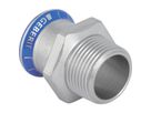 Geberit Mapress Raccord acier inoxydable avec filetage extérieur