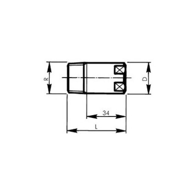 GF INSTAFLEX STOPFEN LANG
3264                        1"