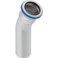 Geberit Mapress Coude acier inoxydable avec extrémité à emboîter 30°