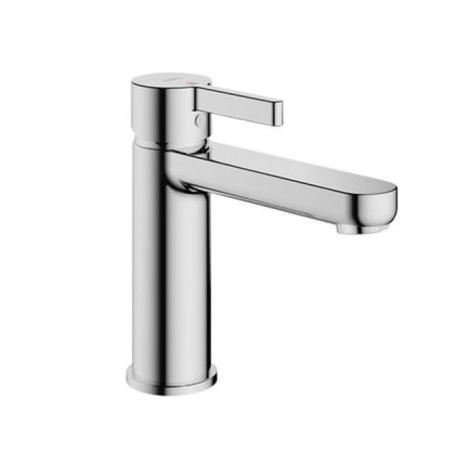 KWC FIT Mitigeur à levier
goulot fixe, A 140 mm
sans vidage
tuyaux de raccordement flexibles
Label énergétique A