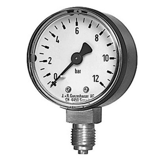 JRG MANOMETER 0 - 12 BAR
8107.081  D=50 MM        1/4"